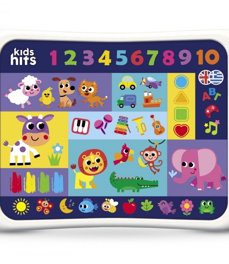 Kids Hits Εκπαιδευτικό Τάμπλετ Δίγλωσσο για 2+ ετών