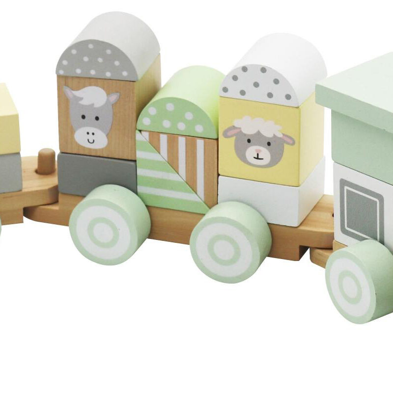 Παιδικό τρενάκι με τουβλάκια Joyland Train Blocks